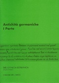 Seminario avanzato di Filologia germanica.  Antichità germaniche