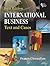 International Business: Text and Cases