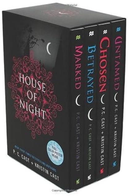 Marked / Betrayed / Chosen / Untamed (House of Night, #1-4)