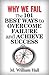 Why We Fail by M. William Hall