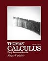 Thomas' Calculus:...