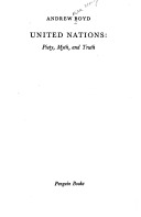 United Nations: Piety, Myth and Truth (Paperback)