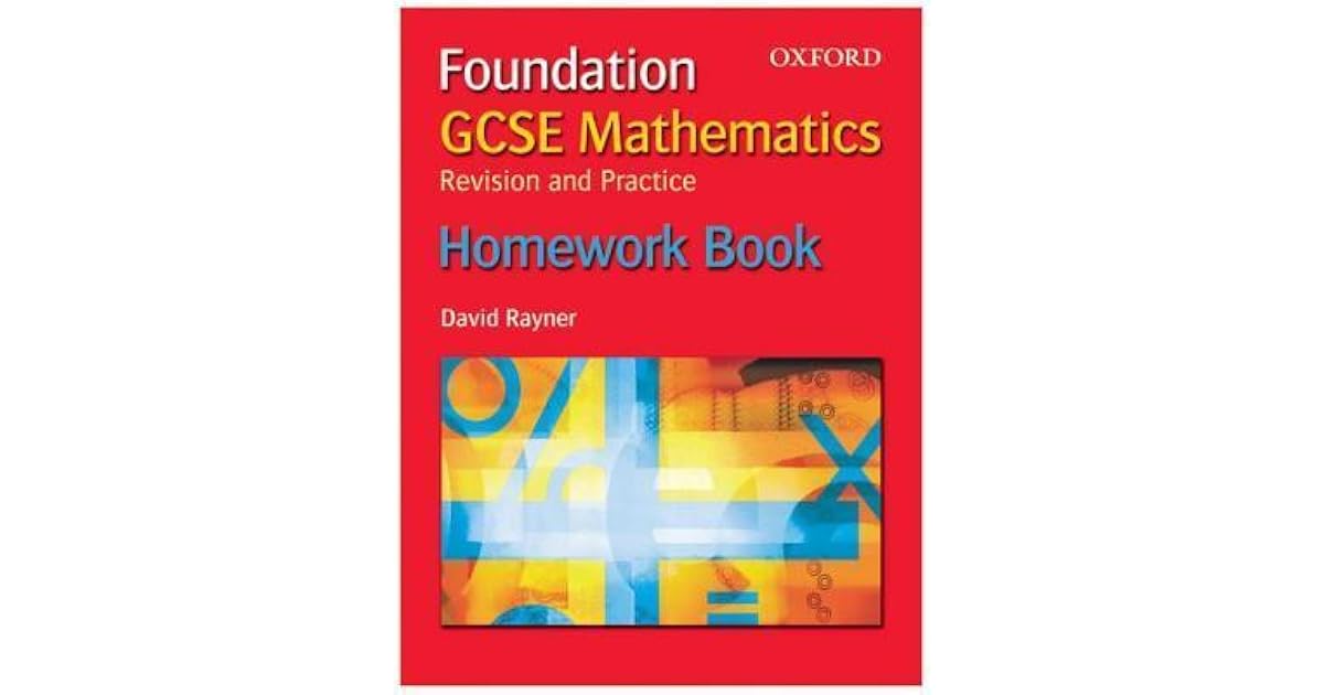 Gcse foundation revision homework picture