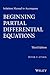 Solutions Manual to Accompany Beginning Partial Differential Equations (Pure and Applied Mathematics: A Wiley Series of Texts, Monographs and Tracts)