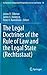 The Legal Doctrines of the Rule of Law and the Legal State (Rechtsstaat) (Ius Gentium: Comparative Perspectives on Law and Justice, 38)
