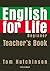 English for Life Beginner Teacher's Book
