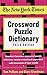 The New York Times Crossword Puzzle Dictionary (Puzzles & Games Reference Guides)