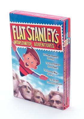Flat Stanley's Worldwide Adventures #1-4 Box Set (Paperback)