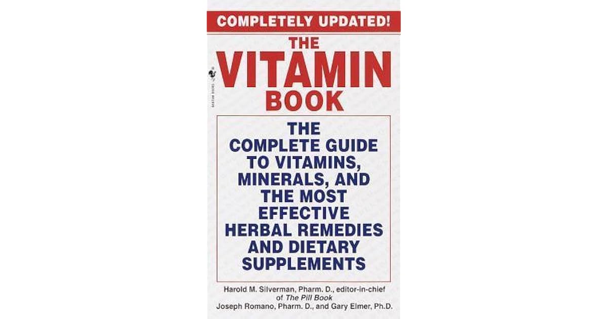 The Vitamin Book by Harold M. Silverman