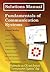 Solutions Manual: Fundamentals of Communication Systems