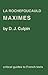 La Rochefoucauld: Maximes (Critical Guides to French Texts)