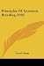 Principles Of Livestock Breeding by Sewall Wright