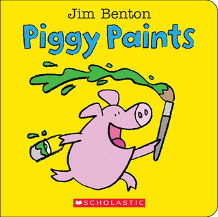 Piggy Paints (Board Book)