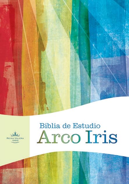 RVR 1960 Biblia de Estudio Arco Iris, multicolor