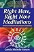 Right Here, Right Now Meditations - Satsang Invitations for Expanding Awareness
