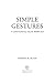 Simple Gestures: A Cultural Journey into the Middle East