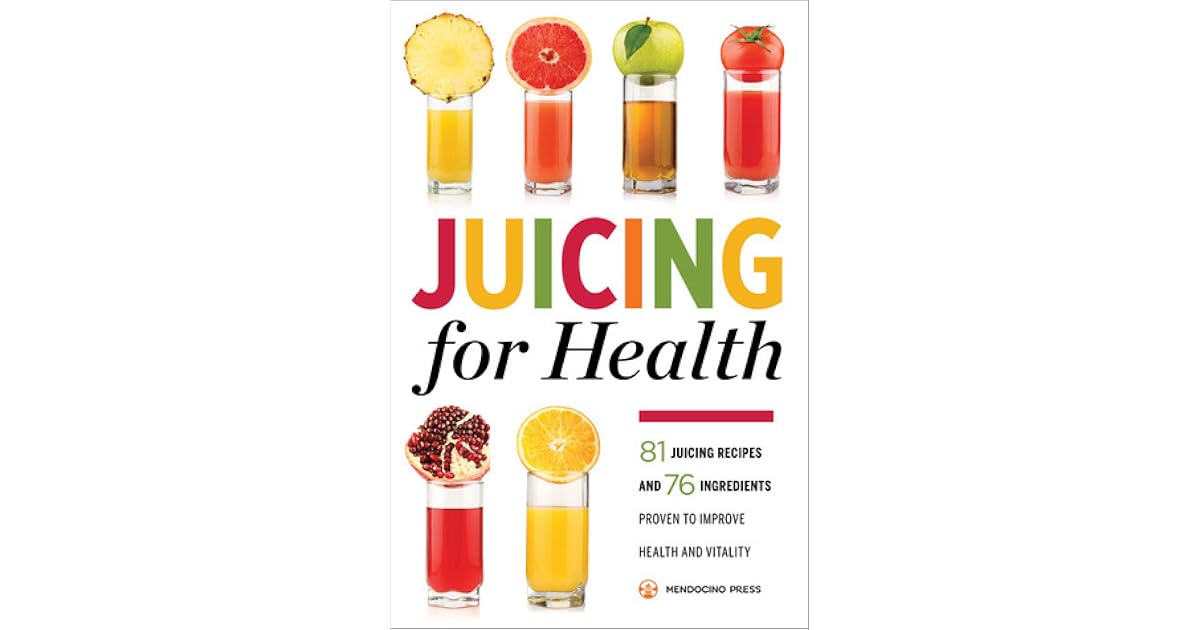Book giveaway for Juicing for Health 81 Juicing Recipes and 76