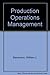 Production Operations Management by William J. Stevenson