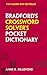 Collins Bradford s Crossword Solver s Pocket Dictionary by Anne R. Bradford