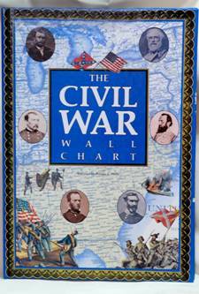 The Civil War Wall Chart (Hardcover)