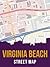 Virginia Beach, Virginia Street Map by eReaderMaps