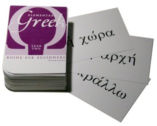 Elementary Greek Koine for Beginners, Year Two Flashcards (Board book)
