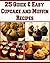Muffin and Cupcake Recipes: 25 Quick & Easy Cupcake and Muffin Recipes