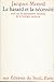 Le hasard et la nécessité by Jacques Monod Le hasard et la nécessité by Jacques Monod