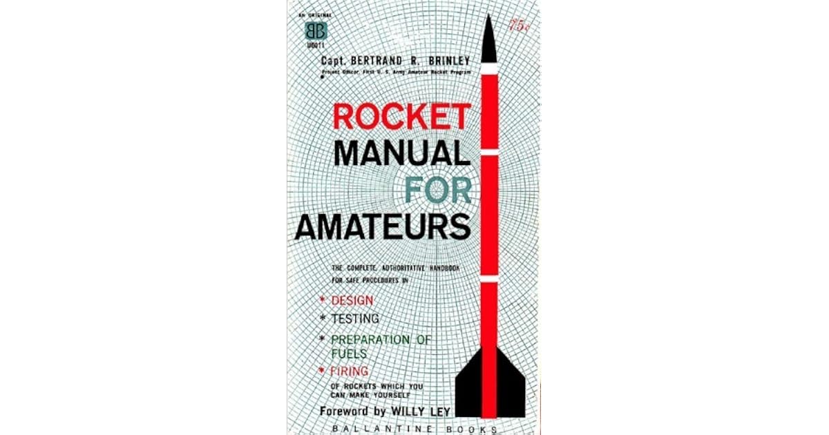 Rocket Manual for Amateurs by Bertrand R. Brinley