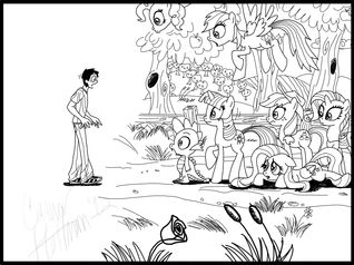 Equestria's First Human by Ceehoff