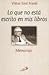 Lo que no está escrito en mis libros by Viktor E. Frankl