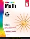 Spectrum 6th Grade Math Workbooks, Ages 11 to 12, Math 6th Grade Workbook Covering Multiplying & Dividing Fractions, Decimals, Math Equations, Percents, Probability, Statistics, Grade 6 Math Workbook