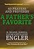 40 Prayers and Proverbs: A Father's Favorite (40 Prayers Series)