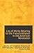 List of Works Relating to the French Alliance in the American... by Library of Congress Divisio...