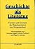 Geschichte als Literatur: Formen und Grenzen der Repräsentation von Vergangenheit