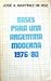 Bases Para Una Argentina Moderna