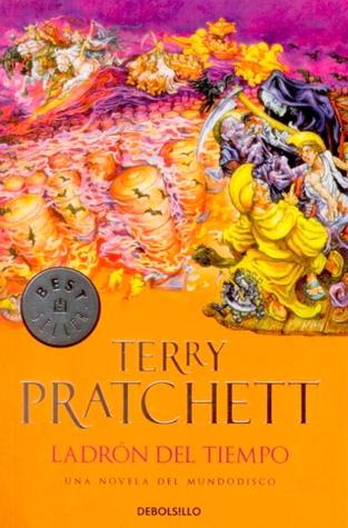 Portada de Ladrón del tiempo, de Terry Pratchett