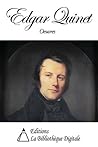 Oeuvres de Edgar Quinet (French Edition)
