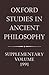 Oxford Studies in Ancient Philosophy: Supplementary Vol 1991: Aristotle & the Later Tradition