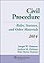 Civil Procedure - Rules, Statutes, and Other Materials Supplement 2014