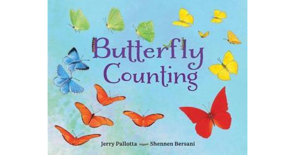 The Butterfly Counting Book by Jerry Pallotta