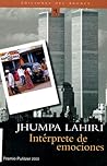 Intérprete de emociones by Jhumpa Lahiri
