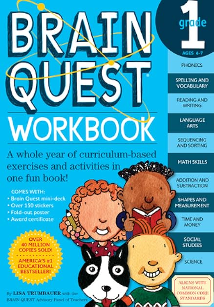 Brain Quest Workbook: Grade 1