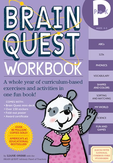 Brain Quest Workbook: Pre-K