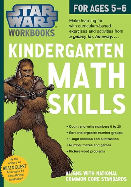Star Wars Workbook: Kindergarten Math Skills (Star Wars Workbooks)