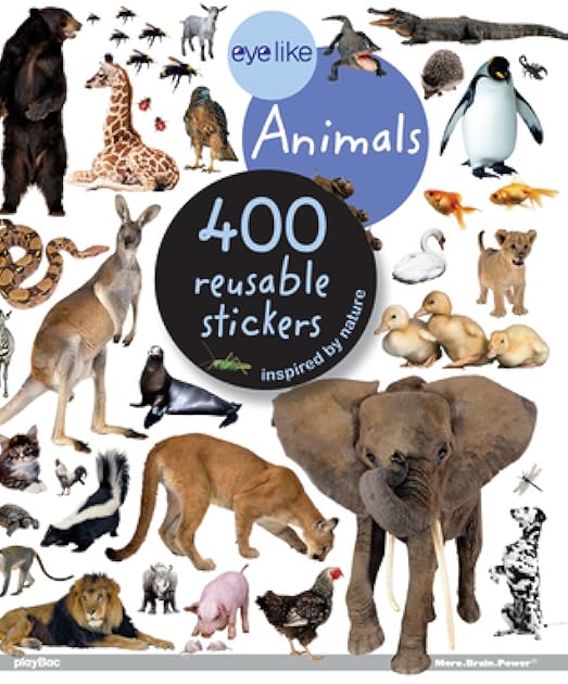 Eyelike Stickers: Animals