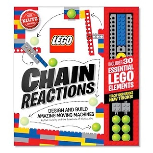 LEGO Chain Reactions (Klutz Science/STEM Activity Kit), 9