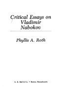 Critical Essays on Vladimir Nabokov