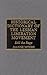 Historical Dictionary of the Lesbian Liberation Movement: Still the Rage (Historical Dictionaries of Religions, Philosophies, and Movements Series)