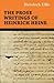 The Prose Writings of Heinrich Heine